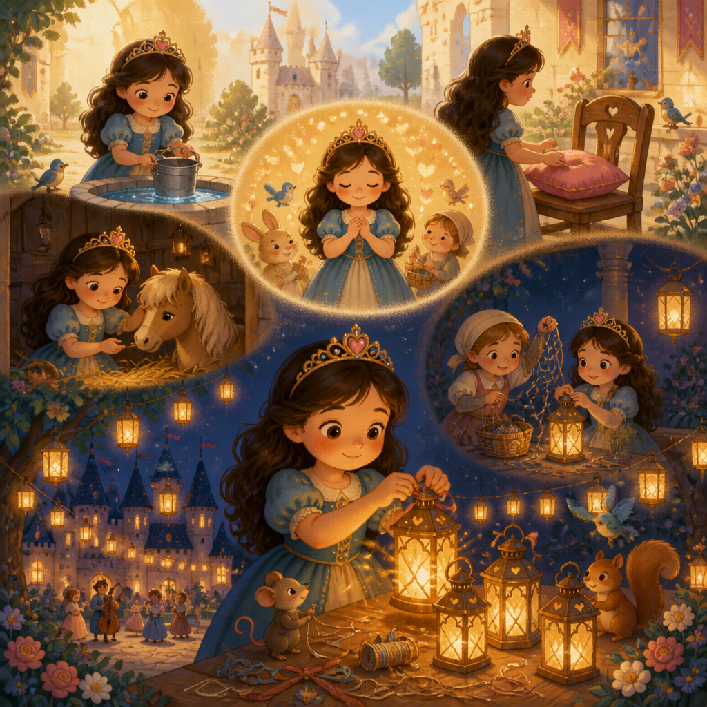 Cover illustration for The Saved Seat and the Humming Lanterns