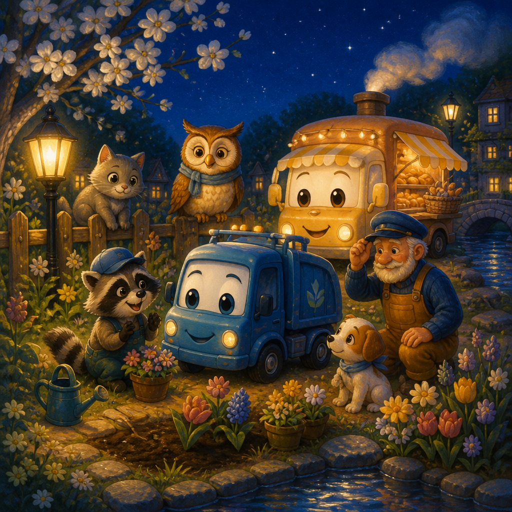 Cover illustration for Ink’s Brave Nudge by the Stream